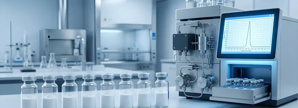 Analytical equipment for peptide research