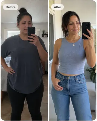 Referência ilustrativa de antes e depois 14