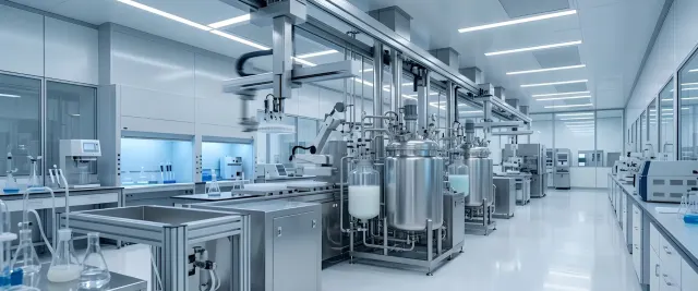Peptide manufacturing laboratory